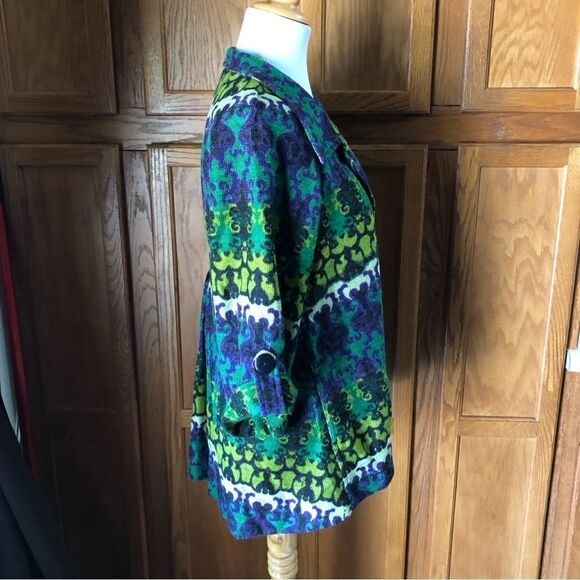 Anthropologie Luii V-Neck Buttons Boho Jacket - M - Picture 11 of 16